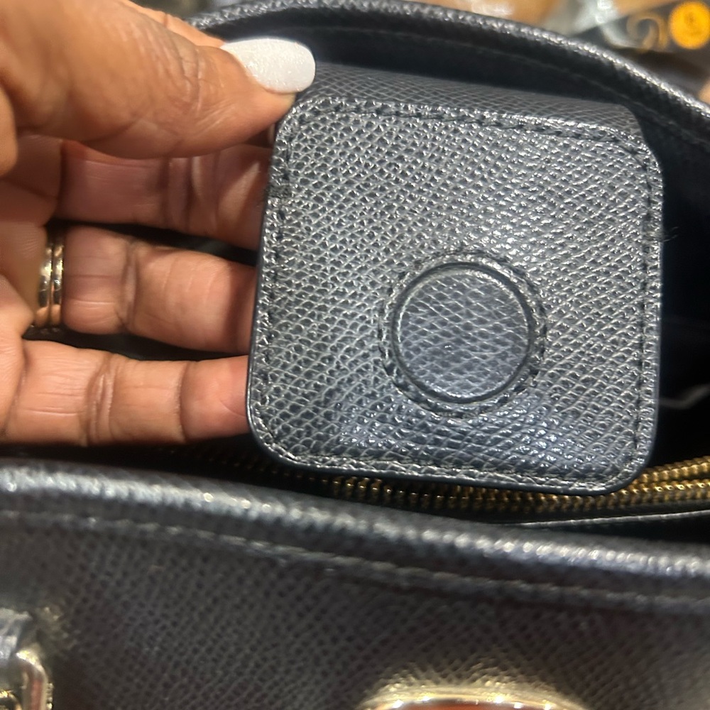 SOLD ‼️Coach Margot Carryall Leather Bag-Preowned W Unbranded Crossbody Strap - Picture 10 of 11